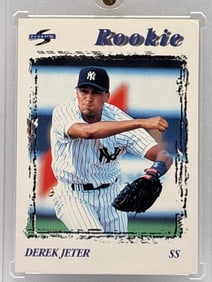 1995 PINNACLE DEREK JETER ROOKIE CARD