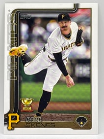 2025 TOPPS SERIES ONE PAUL SKENES ALL-STAR ROOKIE CARD