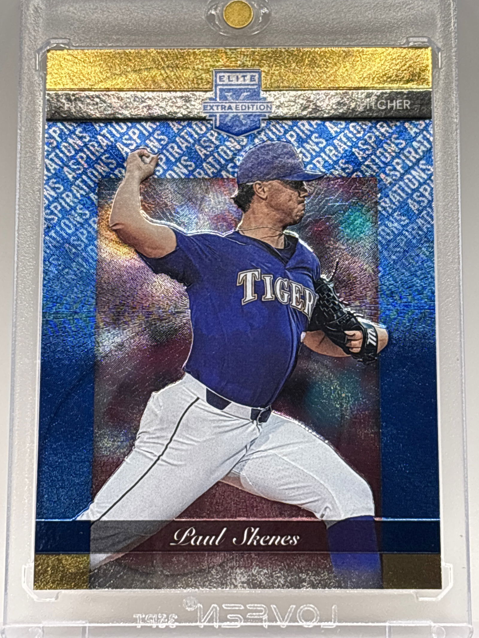 304/349!! 2023 PANINI ELITE EXTRA EDITION PAUL SKENES ASPIRATIONS ROOKIE CARD (1 of 9)