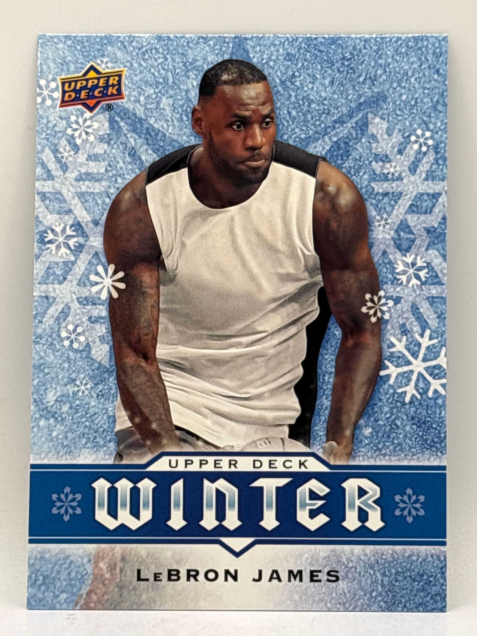 2017 UPPER DECK WINTER LEBRON JAMES INSERT (1 of 2)