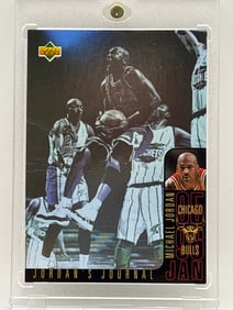 1996 UPPER DECK COLLECTORS CHOICE JORDAN’S JOURNAL MICHAEL JORDAN HOLO
