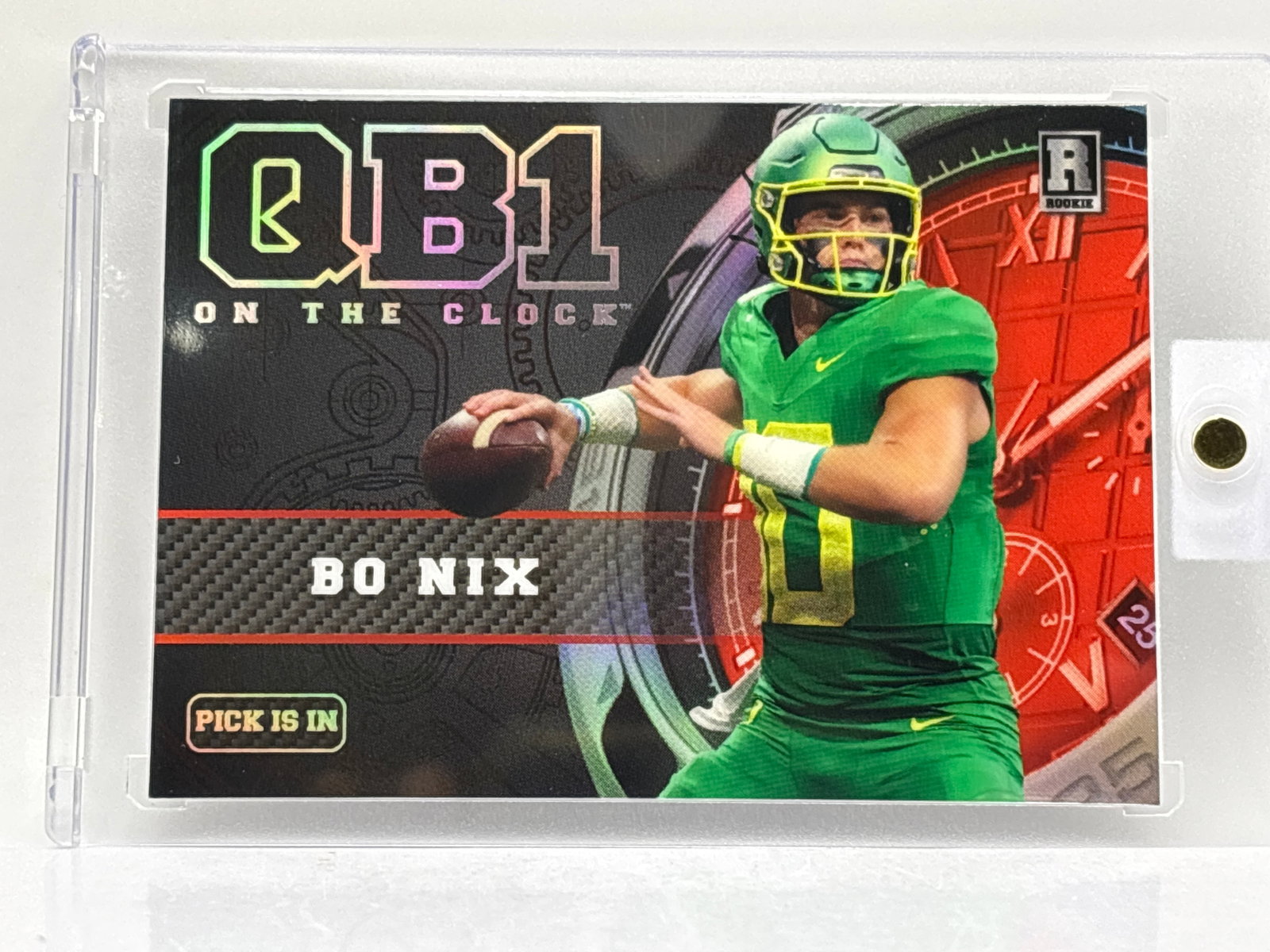 2023 WC QB1 ON THE CLOCK BO NIX ROOKIE CARD: THE HOBBY BOX