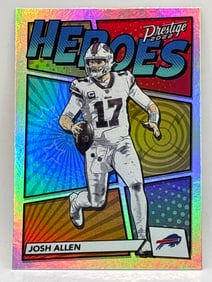 2022 PANINI PRESTIGE JOSH ALLEN HEROES INSERT
