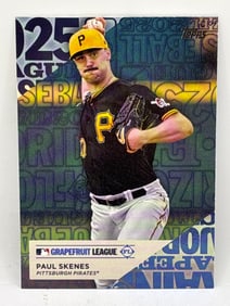 2025 TOPPS GRAPEFRUIT LEAGUE PAUL SKENES INSERT CARD