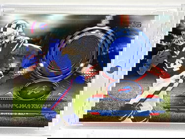 2014 TOPPS RELIC SAMMY WATKINS AUTHENTIC MEMORABILIA PATCH CARD