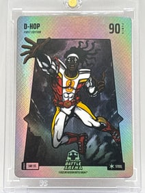 BO JACKSON’S 2025 BATTLE ARENA BATTLEFOIL DEANDRE HOPKINS D-HOP STEEL FIRST EDITION