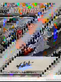 4/8!! 2022 LEAF METAL CARLOS LAGRANGE AUTOGRAPHED SILVER CRYSTAL THRILLERZ ROOKIE CARD