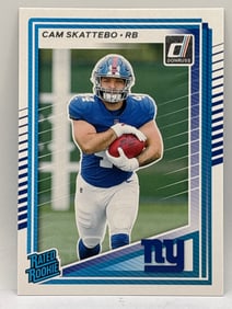 2025 PANINI DONRUSS CAM SKATTEBO RATED ROOKIE CARD