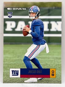 2025 PANINI DONRUSS JAXSON DART ROOKIE CARD