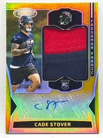 4/25!! 2024 PANINI CERTIFIED FRESHMAN FABRIC AUTOGRAPHED MEMORABILIA ROOKIE PATCH