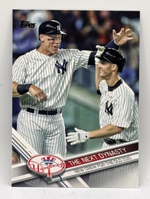 201 TOPPS UPDATE SERIES AARON JUDGE THE NEXT DYNASTY ROOKIE CARD
