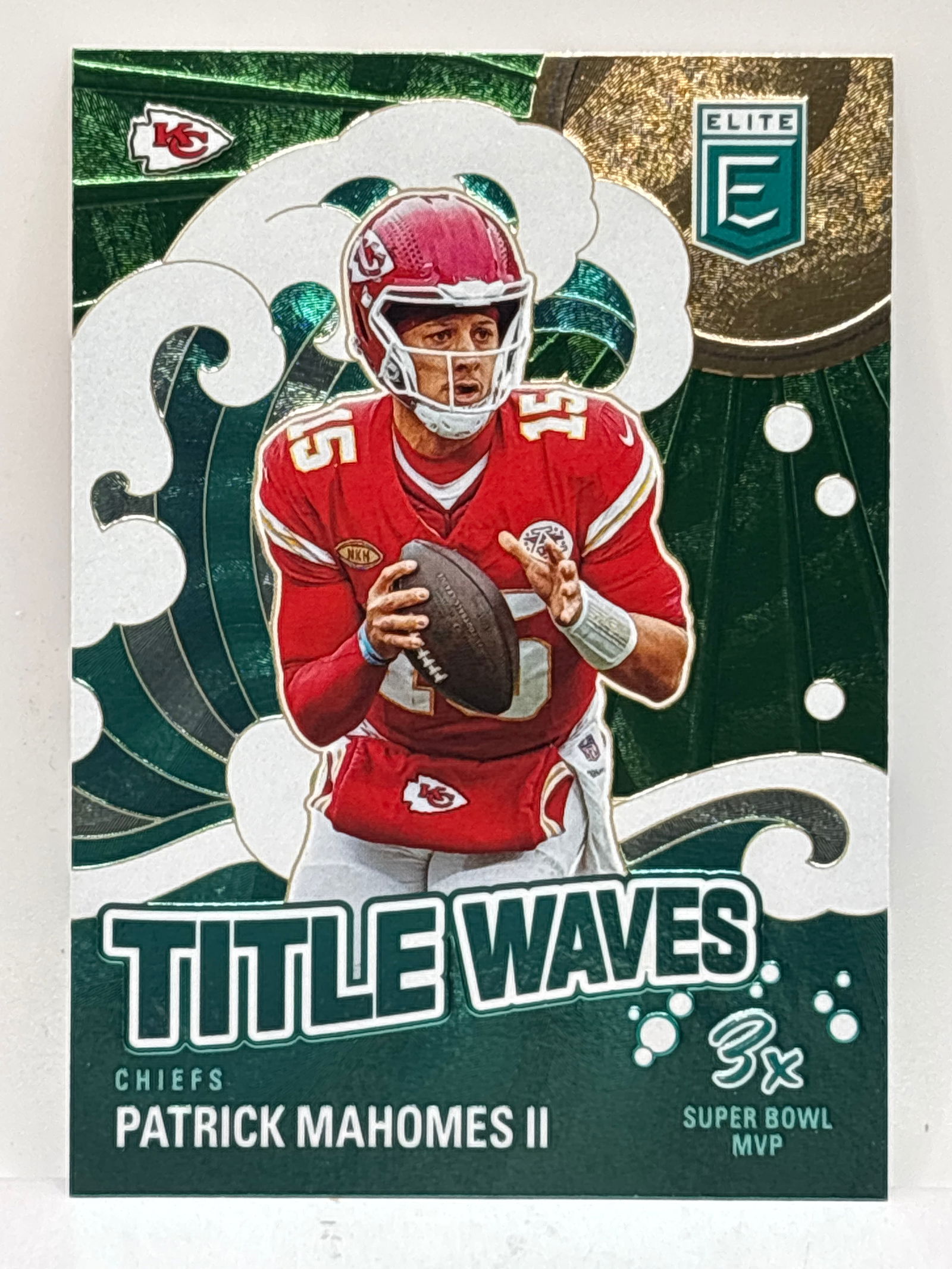 2024 PANINI DONRUSS ELITE PATRICK MAHOMES II TITLE WAVES (1 of 2)