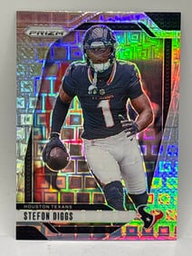 88/400!! 2024 PANINI PRIZM STEFON DIGGS SILVER PANDORA PRIZM HOLO