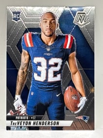 2025 PANINI MOSAIC TREVEYON HENDERSON ROOKIE CARD