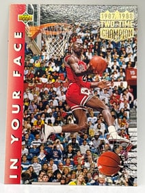 1993 UPPER DECK MICHAEL JORDAN NBA SLAM DUNK CHAMPIONSHIP