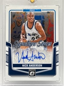 2024-25 PANINI DONRUSS OPTIC SIGNATURE SERIES NICK ANDERSON AUTOGRAPH