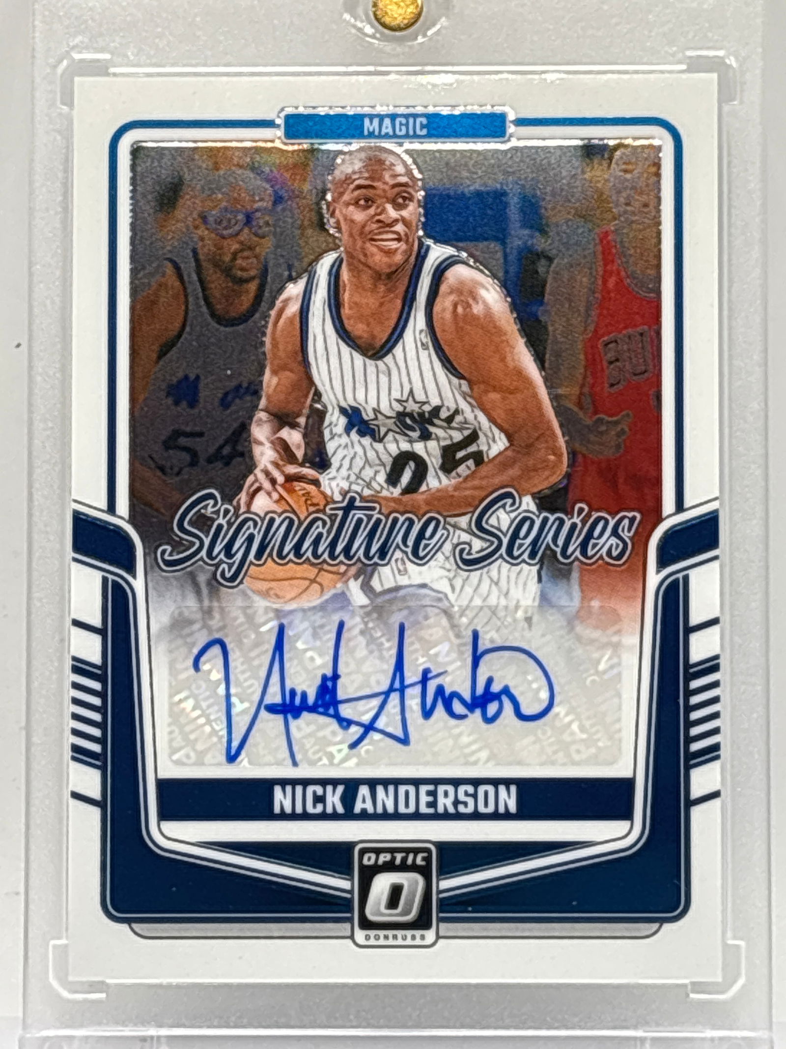 2024-25 PANINI DONRUSS OPTIC SIGNATURE SERIES NICK ANDERSON AUTOGRAPH (1 of 3)