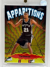 1999 TOPPS CHROME TIM DUNCAN ASPIRATIONS INSERT