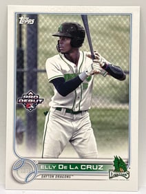 2022 TOPPS PRO DEBUT ELLY DE LA CRUZ ROOKIE CARD