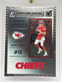 2023 PANINI DONRUSS OPTIC PATRICK MAHOMES II PASSING GRADE INSERT