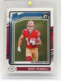 2024 PANINI DONRUSS OPTIC RICKY PEARSALL RATED ROOKIE CARD
