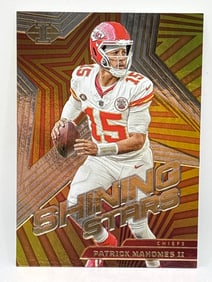 2023 PANINI ILLUSIONS PATRICK MAHOMES II SHINING STARS