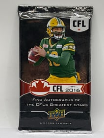 2016 UPPER DECK CFL PACK
