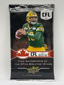 2016 UPPER DECK CFL PACK