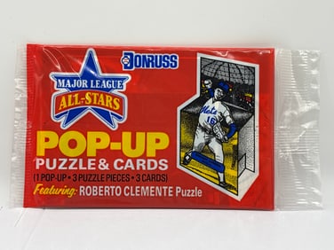1986 DONRUSS MAJOR LEAGUE ALL-STARS POP-UP PACK
