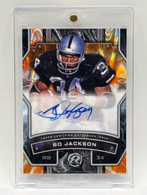 /25 2025 TOPPS RESURGENCE BO JACKSON AUTOGRAPHED SEISMIC SP