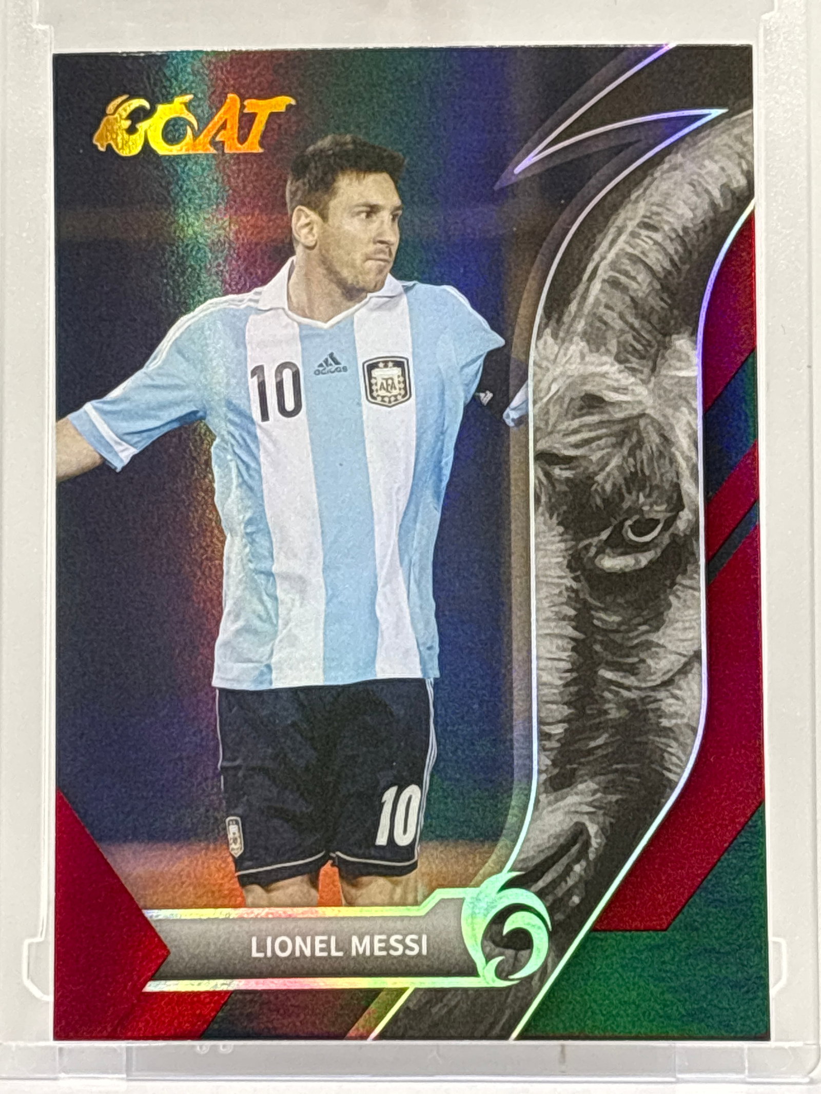 /5 2023 FANS MALL LIONEL MESSI GOAT HOLO (1 of 3)
