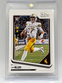 2018 PANINI SCORE DRAFT JOSH ALLEN ROOKIE CARD