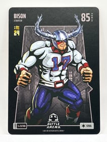 BO JACKSON’S 2024 BATTLE ARENA BISON JOSH ALLEN STEEL