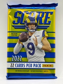 2022 PANINI SCORE NFL 22 CARD PACK