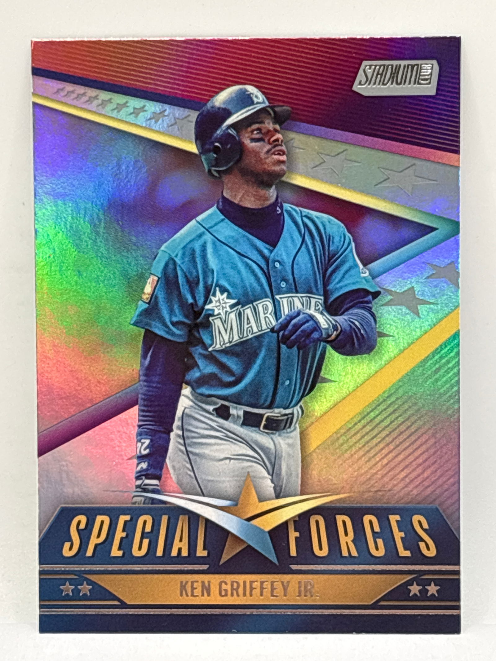 2024 TOPPS STADIUM CLUB SPECIAL FORCES KEN GRIFFEY JR INSERT (1 of 4)