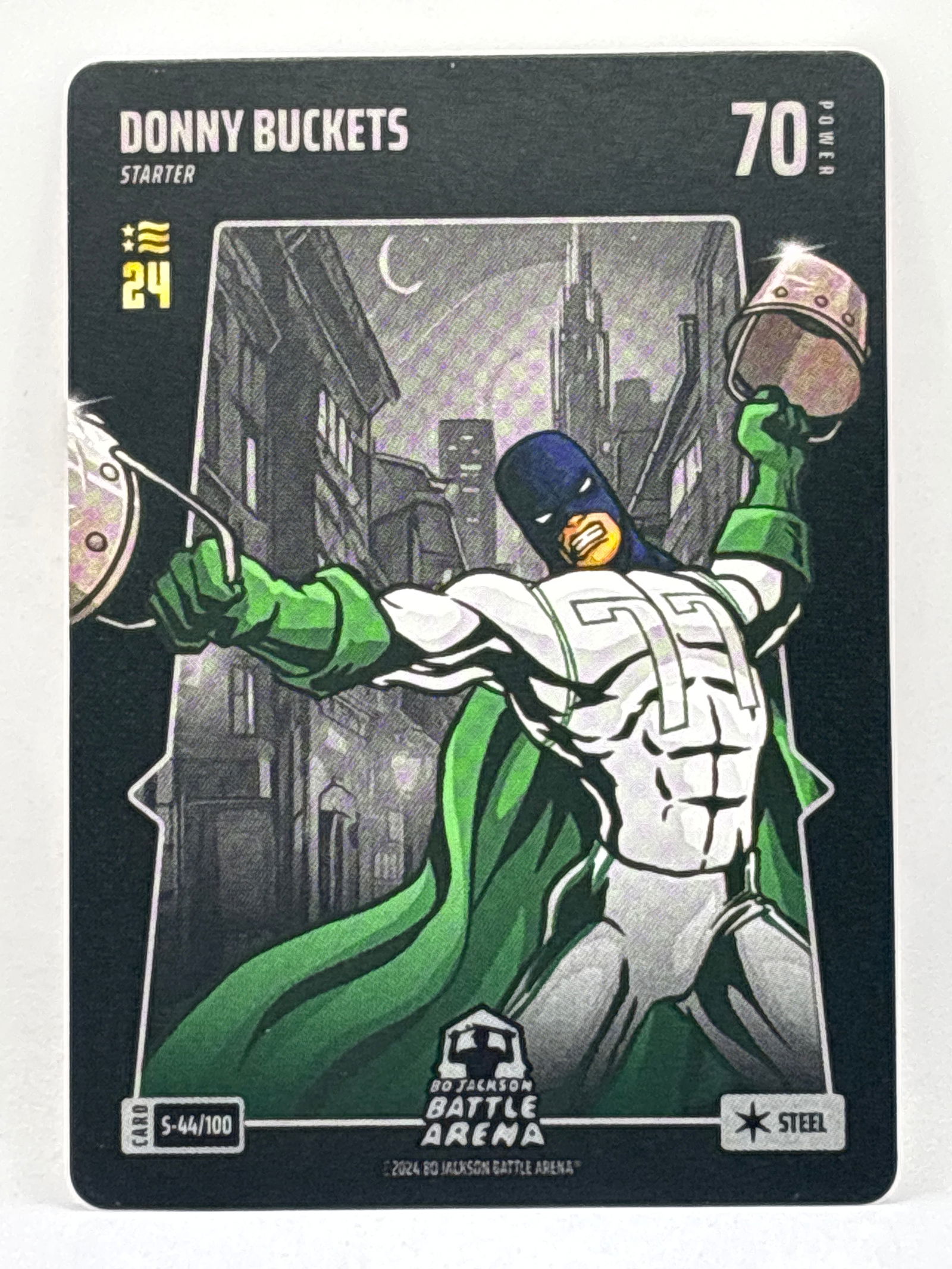 2024 BO JACKSONS BATTLE ARENA DONNY BUCKETS LUKA DONCIC STEEL: THE HOBBY BOX