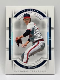 /49 2024 PANINI NATIONAL TREASURES NOLAN RYAN HOLO SILVER