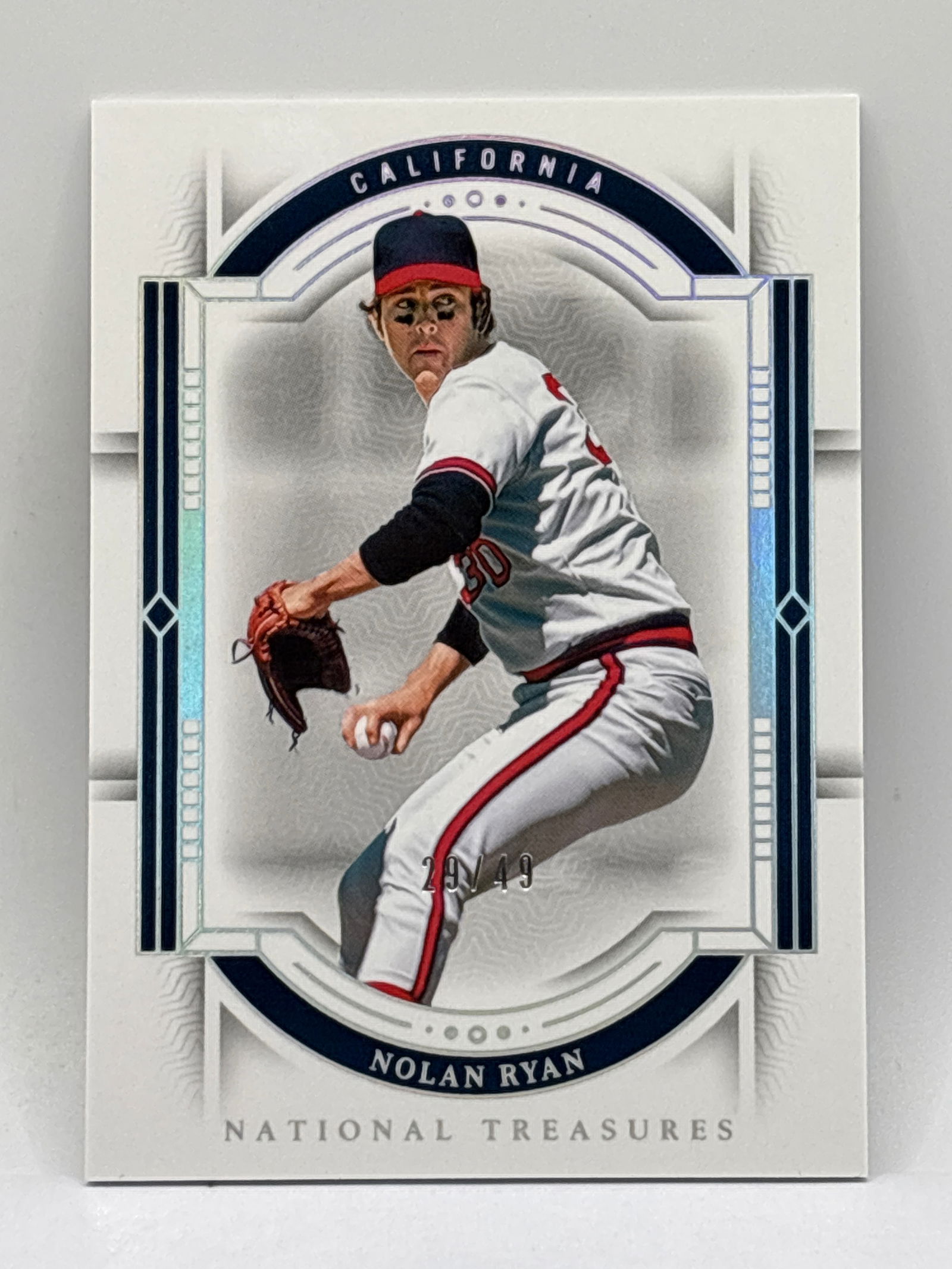 /49 2024 PANINI NATIONAL TREASURES NOLAN RYAN HOLO SILVER (1 of 4)