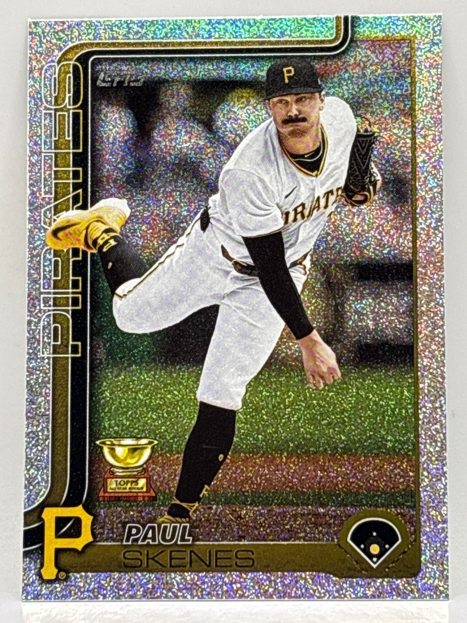 2025 TOPPS SERIES ONE PAUL SKENES SPARKLE SP ALL-STAR ROOKIE CARD (1 of 4)