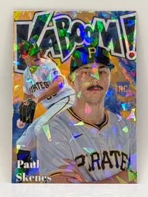 2024 CUSTOM PAUL SKENES CRACKED ICE KABOOM! ROOKIE CARD