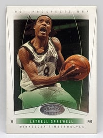 2004 FLEER HOT PROSPECTS LATRELL SPREWELL ROOKIE CARD