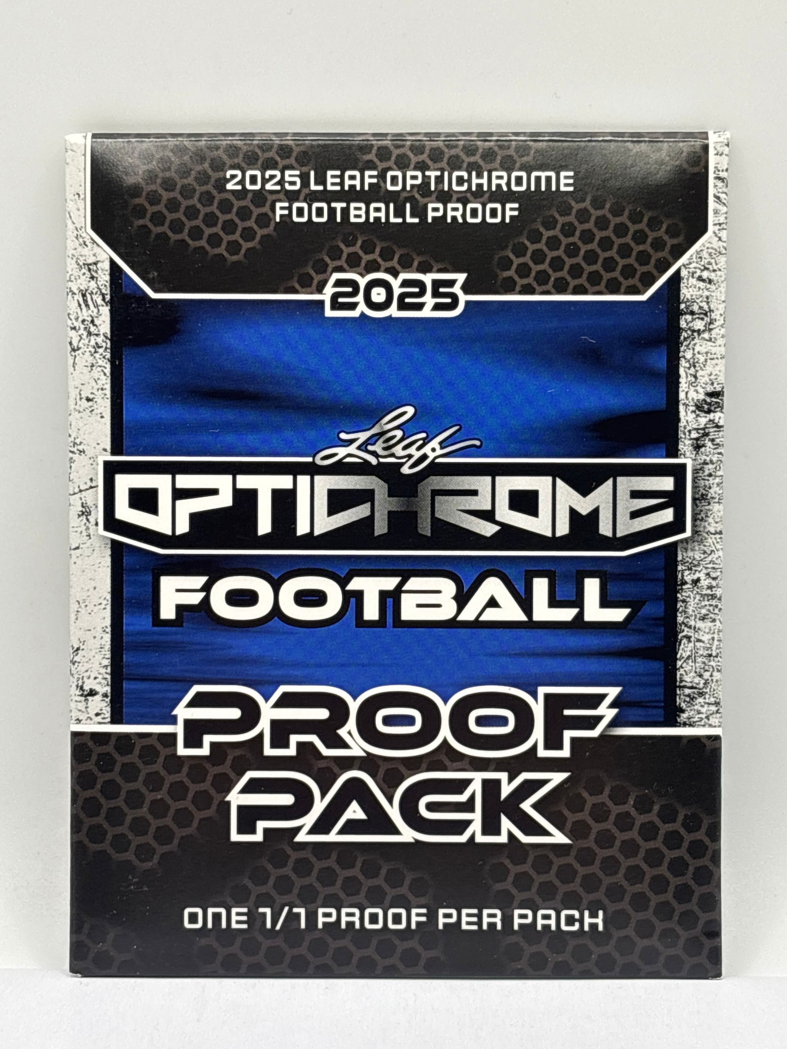 1/1 2025 LEAF OPTICHROME FOOTBALL PROOF PACK GUARANTEED 1/1 (1 of 1)