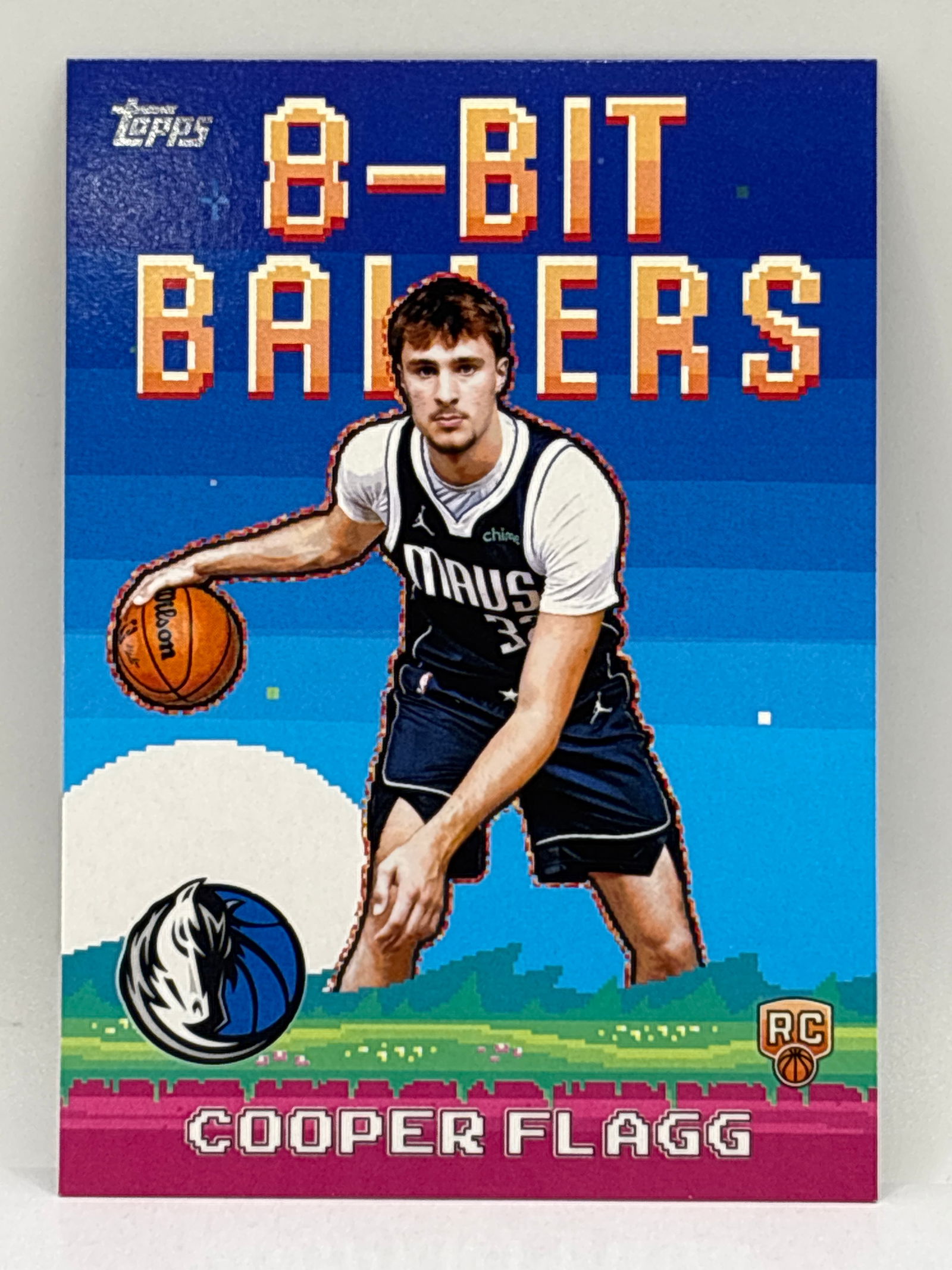 2025 TOPPS 8-BIT BALLERS COOPER FLAGG ROOKIE INSERT (1 of 2)