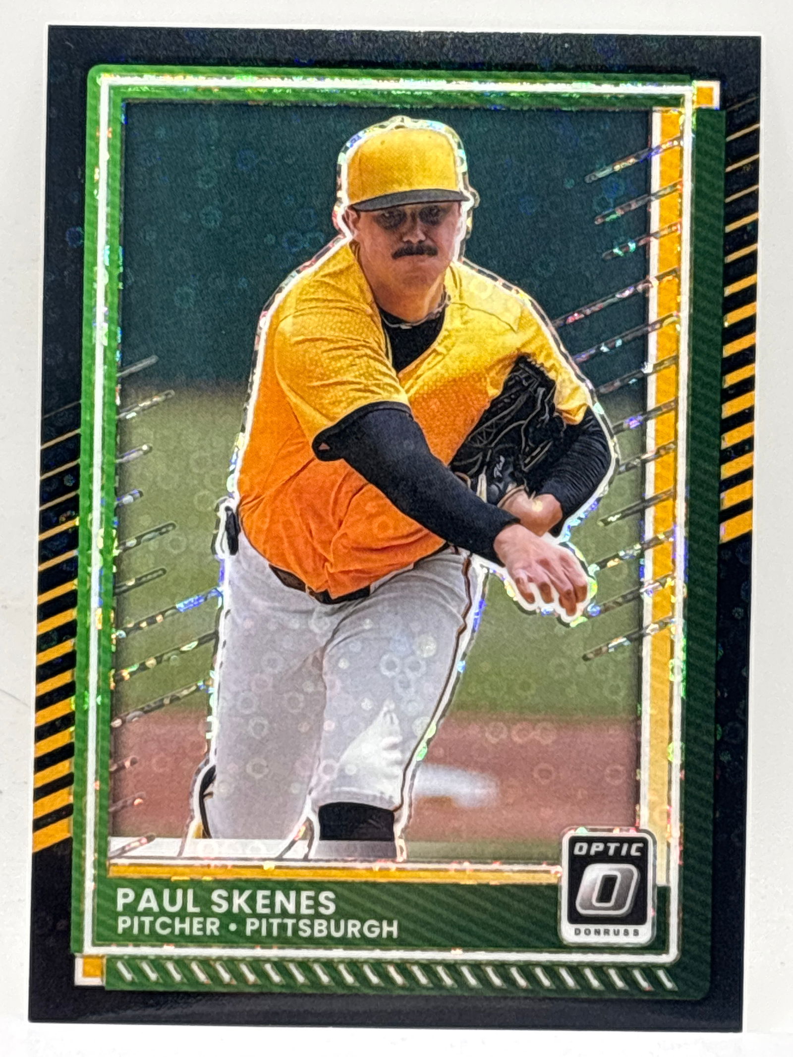 2025 PANINI DONRUSS OPTIC PAUL SKENES BLACK DISCO PRIZM HOLO SP: THE HOBBY BOX
