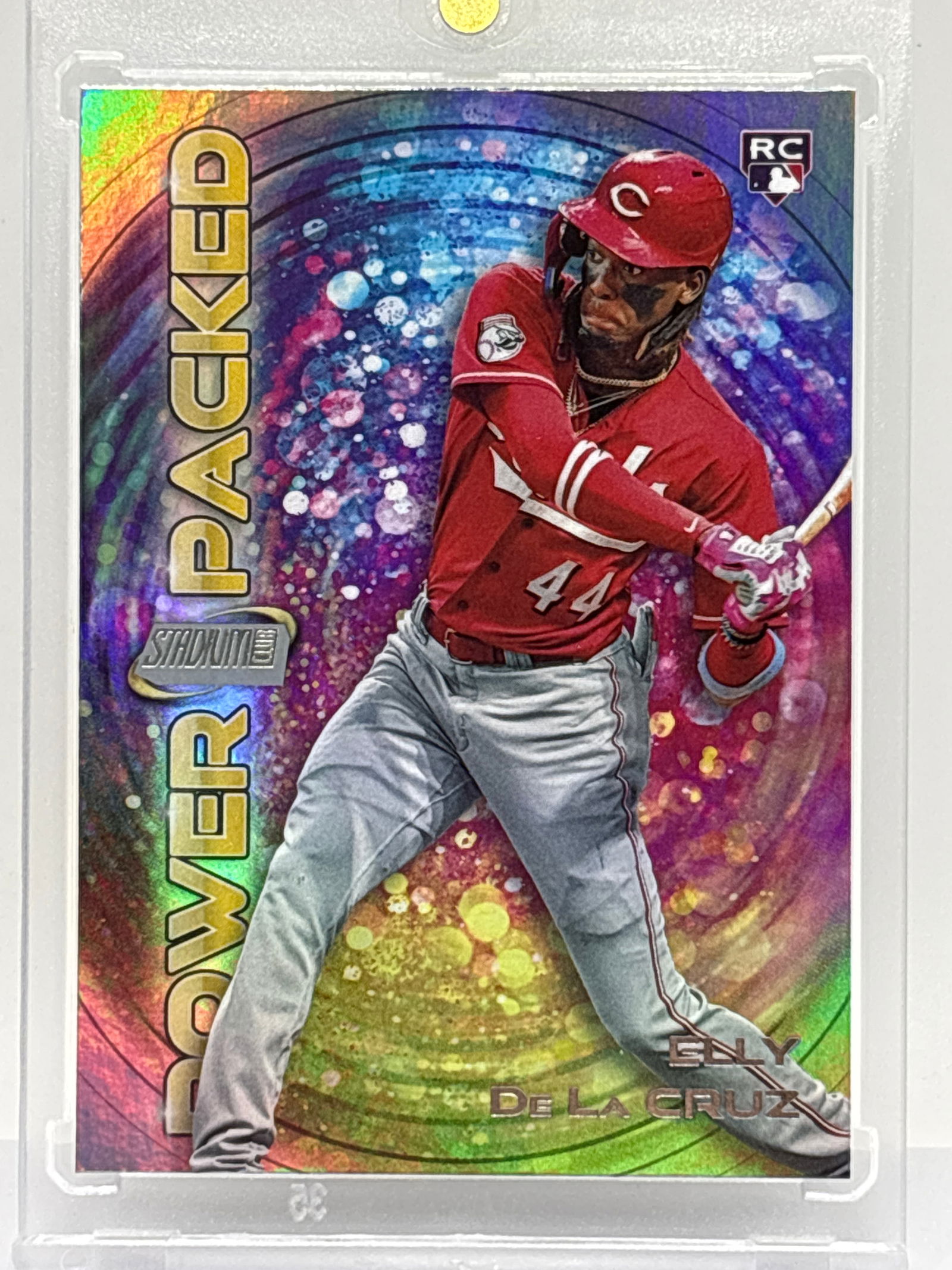 2024 TOPPS STADIUM CLUB ELLY DE LA CRUZ POWER PACKED SP ROOKIE INSERT (1 of 4)