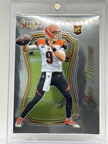 2020 PANINI SELECT CERTIFIED JOE BURROW INSERT ROOKIE CARD