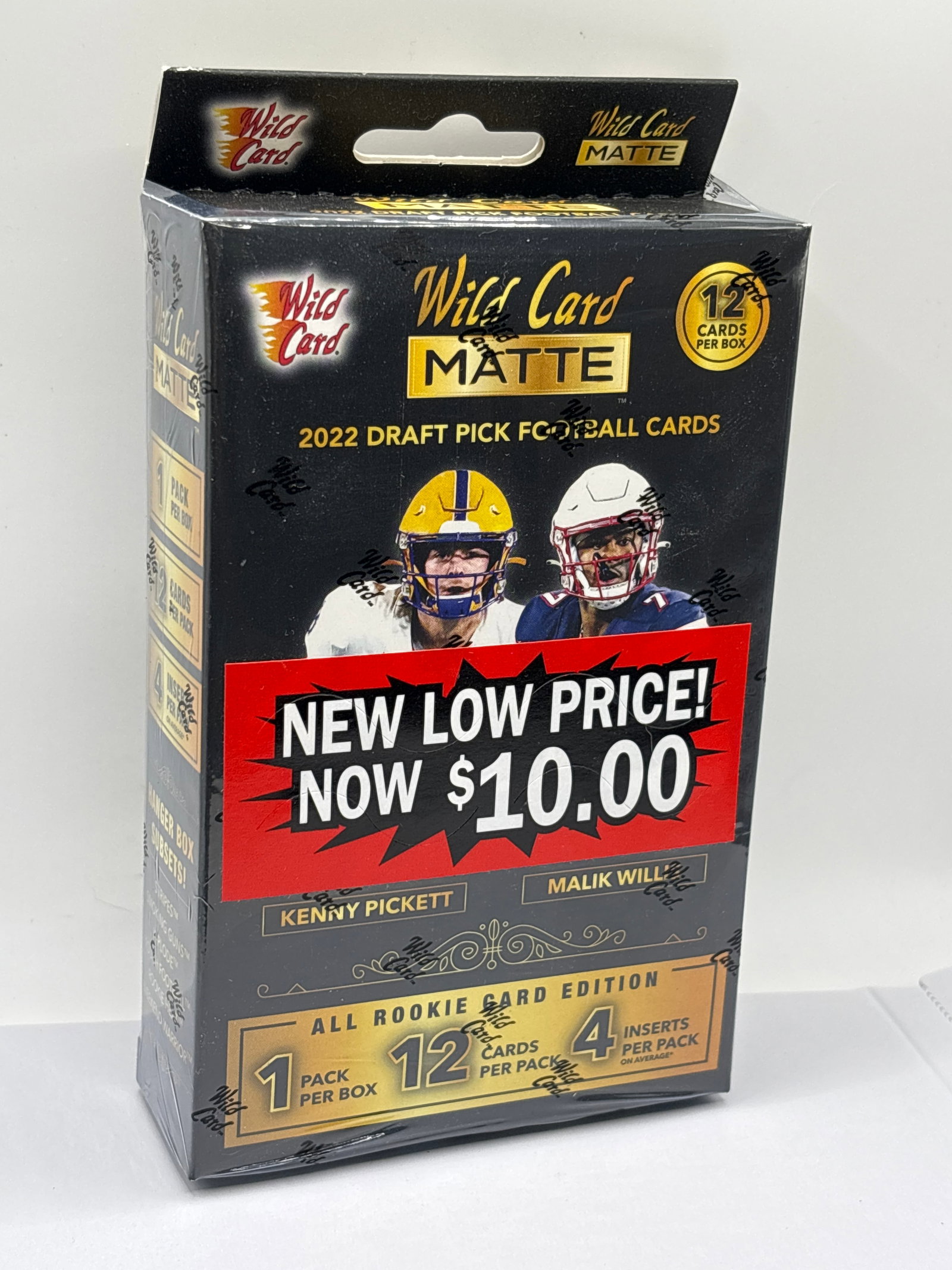 FACTORY SEALED WC MATTE ALL ROOKIE CARD EDITION 2022 DRAFT PICK FOOTBALL HANGER BOX (1 of 4)
