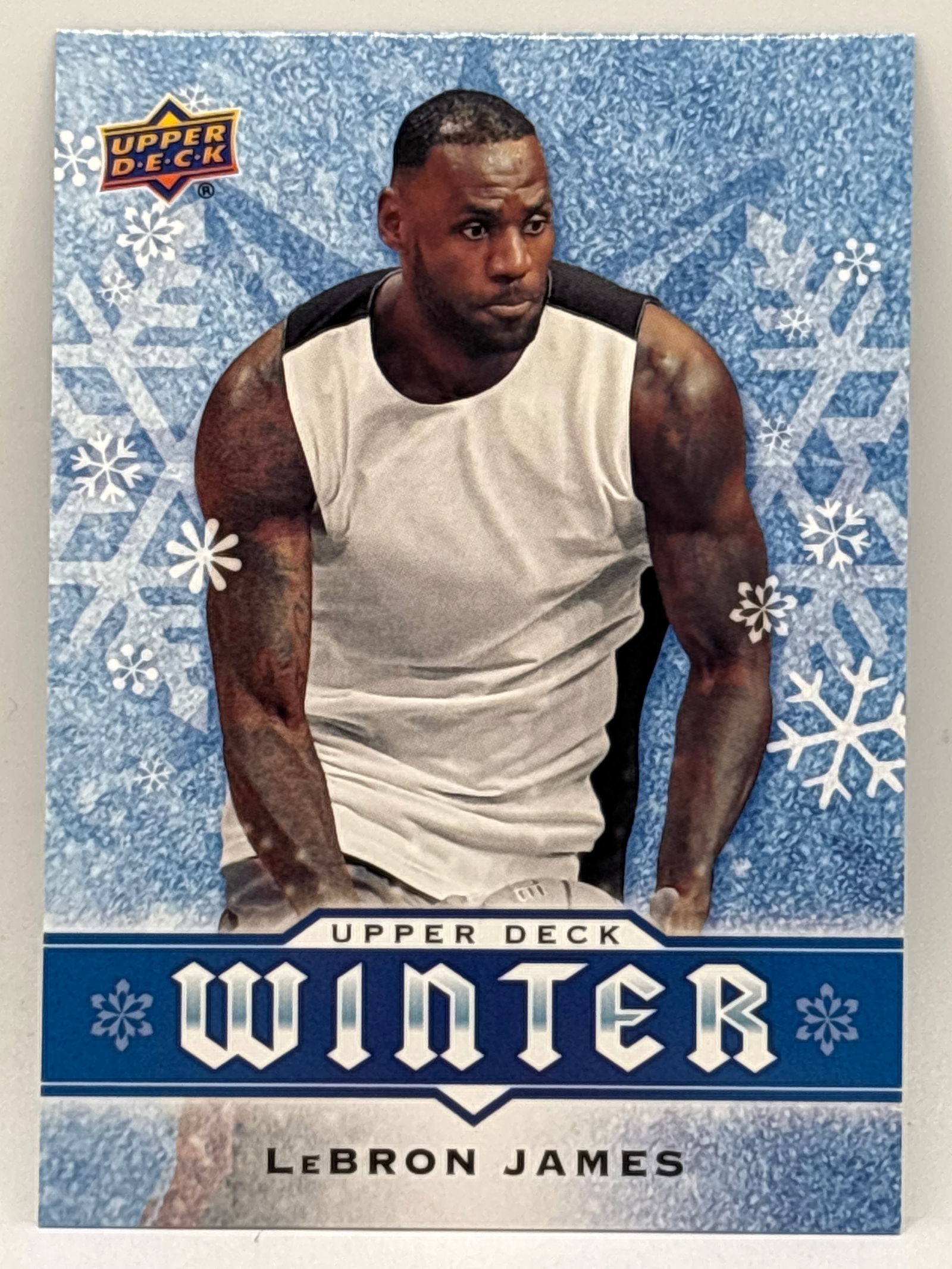 2017 UPPER DECK LEBRON JAMES WINTER INSERT (1 of 3)