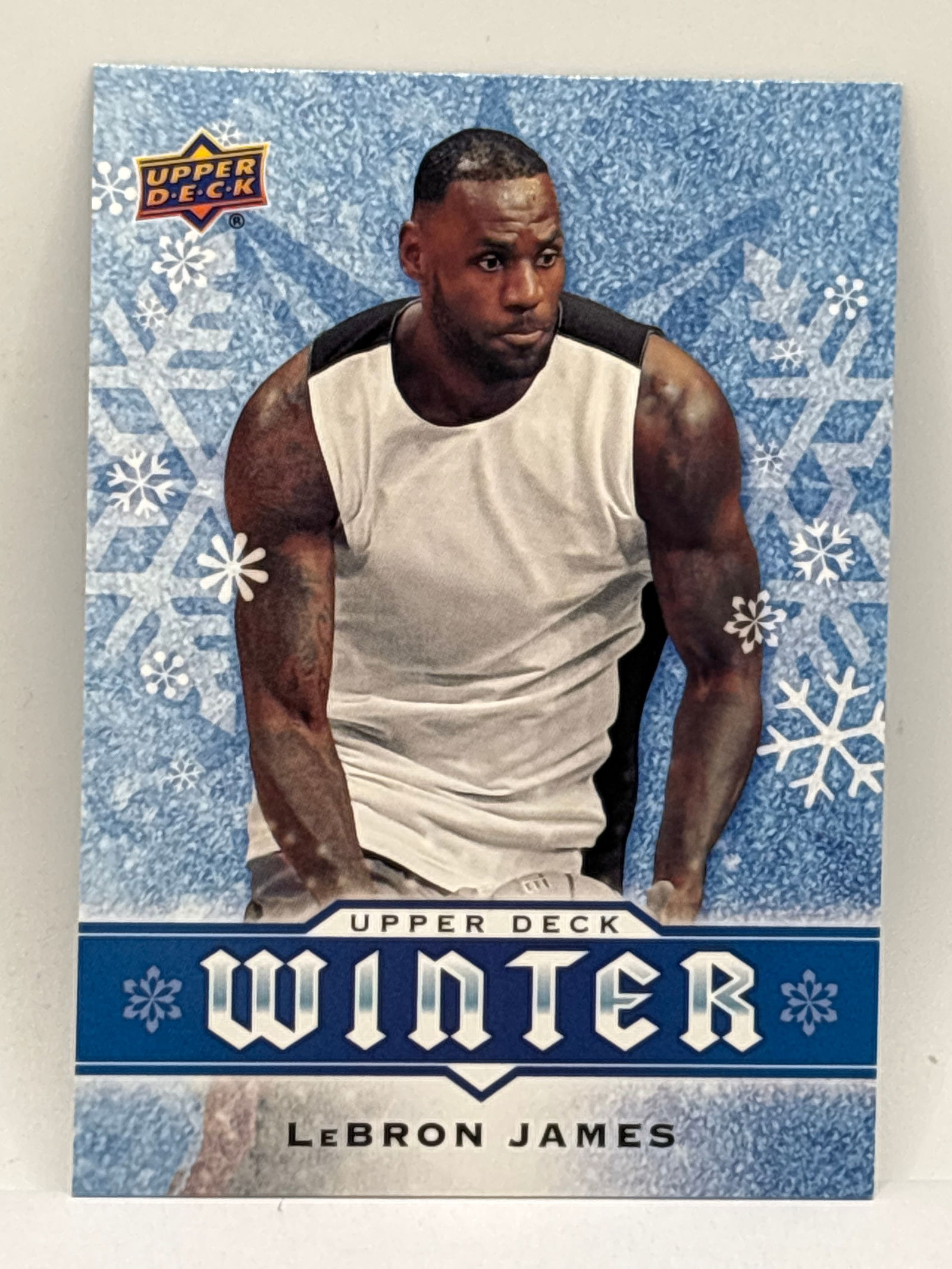 2017 UPPER DECK LEBRON JAMES WINTER INSERT - 2