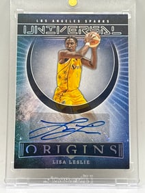 2023 PANINI WNBA ORIGINS LISA LESLIE UNIVERSAL AUTOGRAPHED SP
